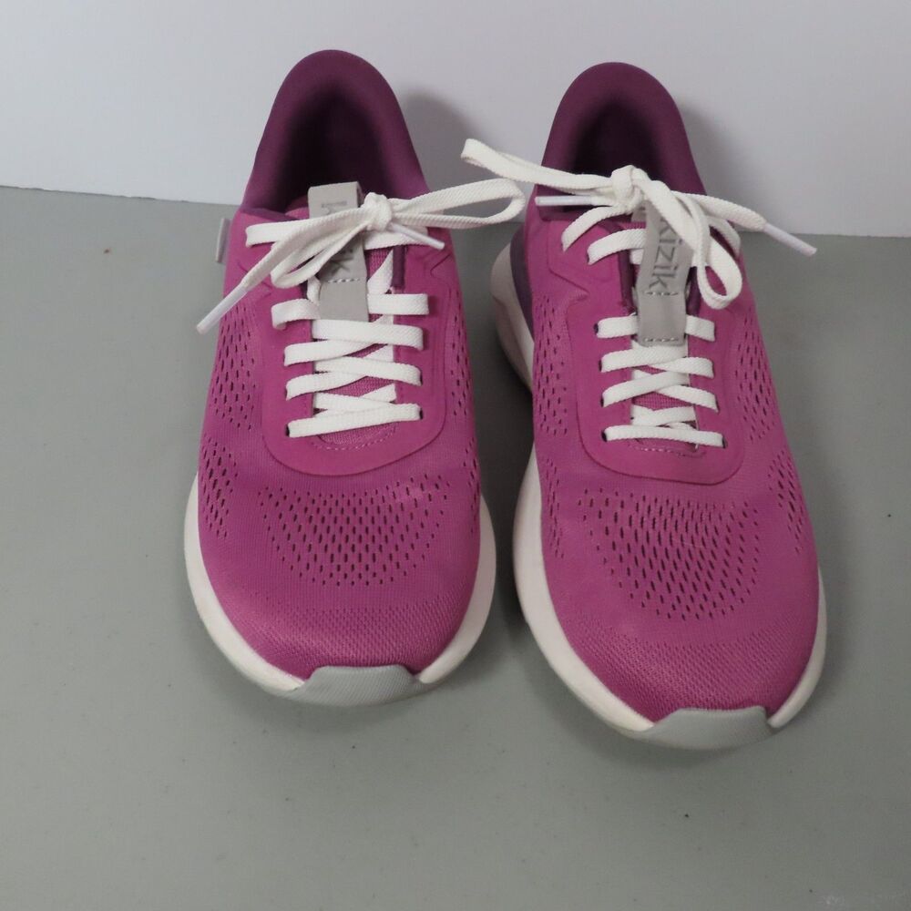 Kizik Athens Hands Free Slip On Sneakers Magenta Pink Womens 9.5 Walking Shoes